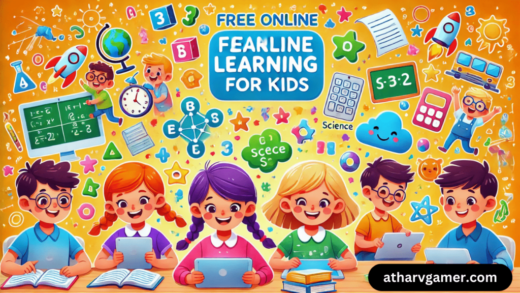 free online learning games for kids - मज़ेदार और ज्ञानवर्धक अनुभव!