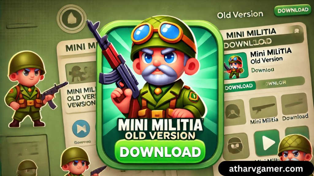 Mini Militia Old Version Download