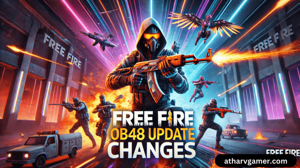 Free Fire OB48 Update Changes: जबरदस्त नए फीचर्स नए करैक्टर