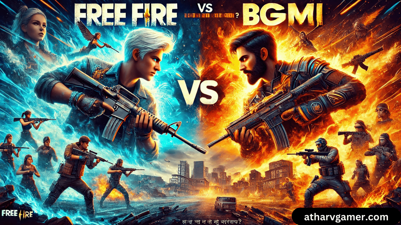 Free Fire vs BGMI: कौन सा गेम है बेस्ट?