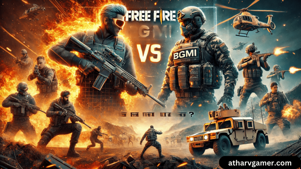 Free Fire vs BGMI: कौन सा गेम है बेस्ट?