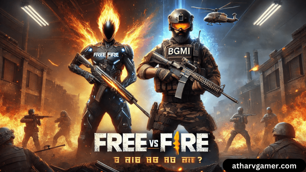 Free Fire vs BGMI: कौन सा गेम है बेस्ट?