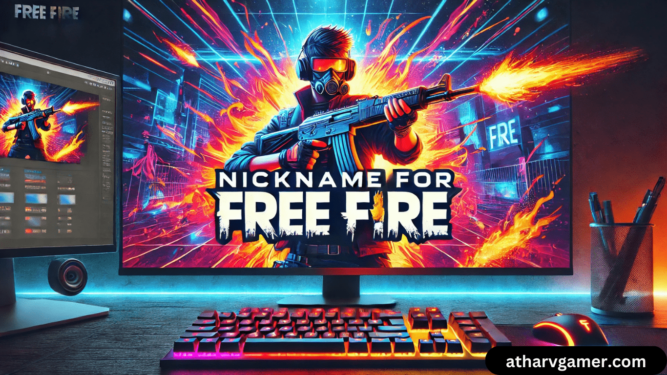 Nickname for Free Fire – बेहतरीन, अनोखे और स्टाइलिश नाम चुनें!