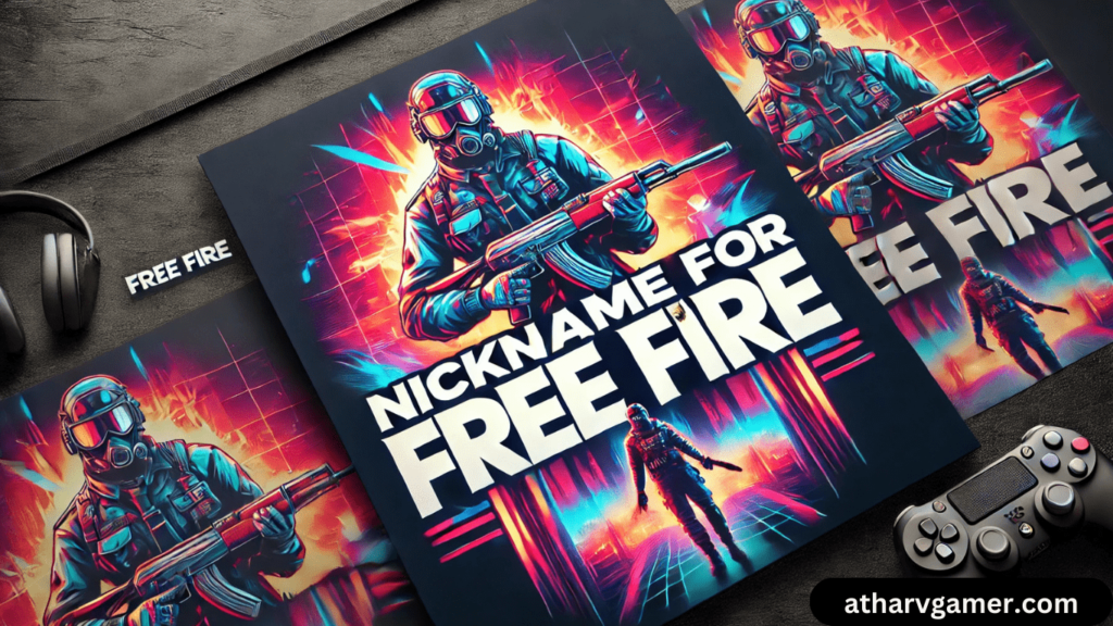 Nickname for Free Fire – बेहतरीन, अनोखे और स्टाइलिश नाम चुनें!