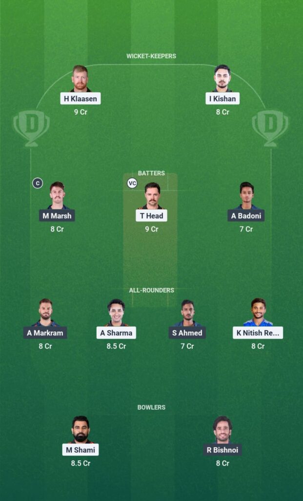 SRH vs LSG Dream11 Prediction: Today's IPL Match Best Fantasy Team and Playing 11 SRH vs LSG Dream11 Prediction: Today's IPL Match Best Fantasy Team and Playing 11