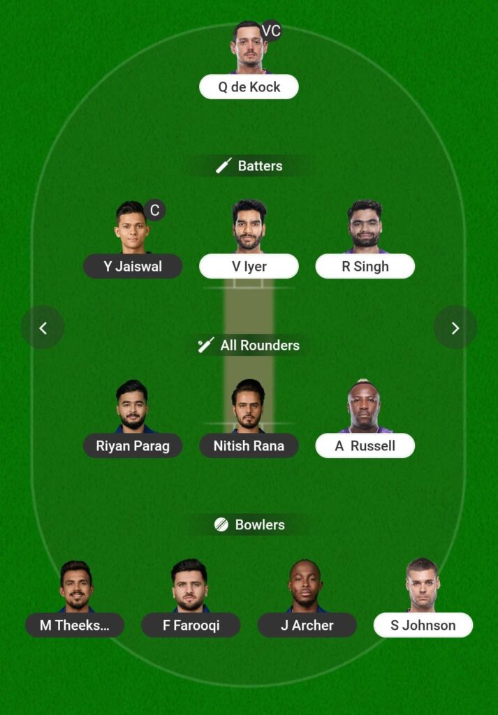 RR vs KKR Dream11 Prediction: IPL 2025 Today's Best Fantasy Team! RR vs KKR Dream11 Prediction: IPL 2025 Today's Best Fantasy Team!